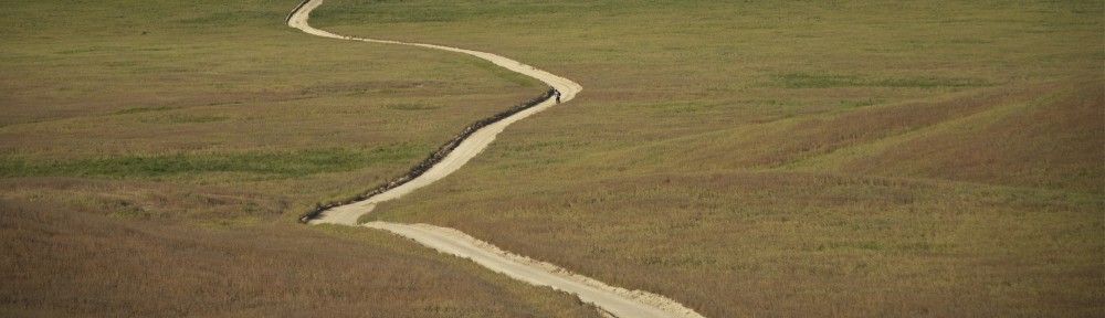 Trail picture of Soda Lake Trail and mountain biker